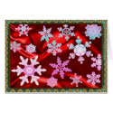 Magic and Wonder of Snow Flakes #2 cards by kellbana Magic and Wonder of Snow Flakes #2 cards