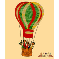 Magic balloon ladies' t-shirt by bahiastreet Magic balloon ladies' t-shirt
