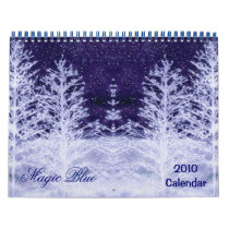 Magic Blue 2010 Calendar