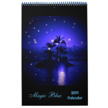 Magic Blue 2011 Calendar