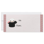 magic bunny gift tag custom rack cards