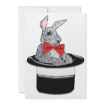 Magic Bunny Personalized Announcement