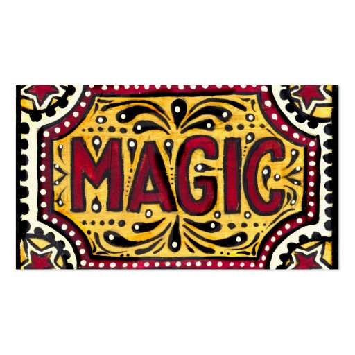 Magic Business Card Templates
