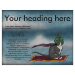 Magic Carpet Cat, flyer