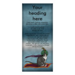 Magic Carpet Cat, rack card rack cards