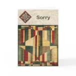 Magic Carpet Ride Sorry Card