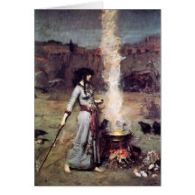 Magic Circle 1886 Waterhouse Greeting Card