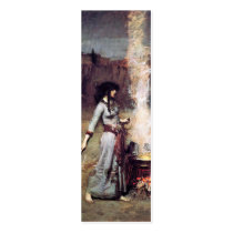 Magic Circle Bookmark by John W. Waterhouse Business Card Templates