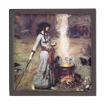 Magic Circle Pre-Raphaelite Tiled Box Premium Trinket Box
