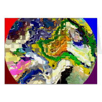 Magic Circle V2 Greeting Cards