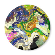 Magic Circle V2 Fridge Magnet