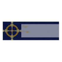 Magic Compass Gift Tag business cards by Hafapea Magic Compass Gift Tag business cards
