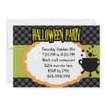 magic couldaron Halloween Party invitation