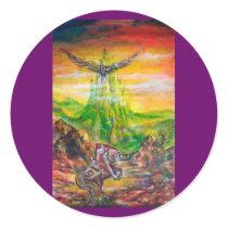 MAGIC DUEL BETWEEN BRADAMANT AND NEGROMANCER STICKERS