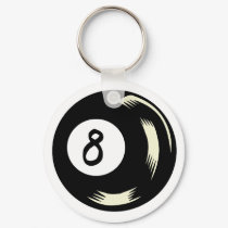 Magic Eight Ball keychains by alternateworlds Magic Eight Ball keychains