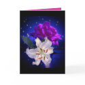 Magic Flowers Card by elenaind Magic Flowers Card