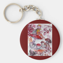 MAGIC FOLLET OF MUSHROOMS KEY CHAINS