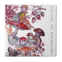 MAGIC FOLLET OF MUSHROOMS TILE