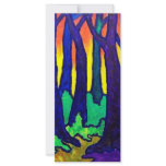 Magic Forest 2 by Piliero Personalized Rack Card