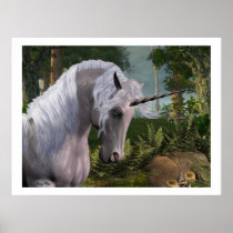 unicorn, horses, magic, fantasy, fairytale, tale, fable, creature, horn, myth, mythology, mare, stallion, equine, equus, steed, animals, mammal, mount, wild, herd, beast, beautiful, beauty, foal, charger, buck, livestock, horsepower, colt, filly, gelding, bronco, courser, prancer, fawn, stag, doe, golden, monsters, Poster with custom graphic design