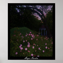 Magic Garden Poster
