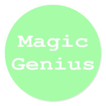 Magic Genius Gifts stickers