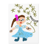 Magic Girl Princess Post Card