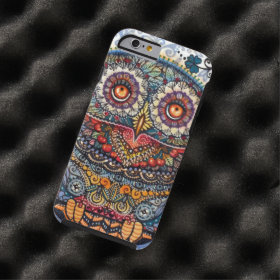 Magic graphic owl painting iPhone 6 case
