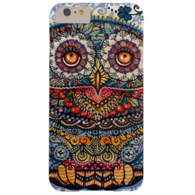 Magic graphic owl painting iPhone 6 plus case