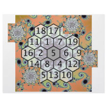 Magic Hexagon Fractal 1