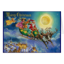 Magic in the air christmas cards