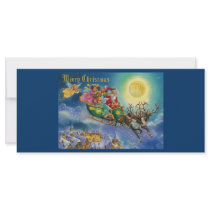 Magic in the air christmas rack cards