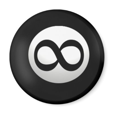 Magic Infinity Ball Magnet by rosaamarilla