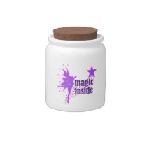 Magic Inside Fairy candy jar candy jars
