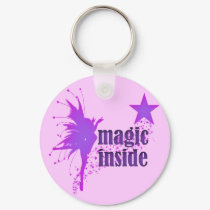Magic inside keychains