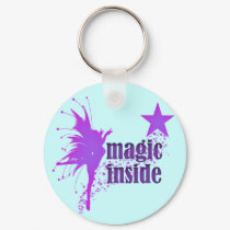 Magic inside keychains