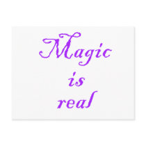 Magic is Real-postcard
