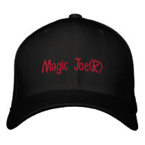 Magic Joe(R) embroidered hats by jediknight3617 Magic Joe(R) embroidered hats