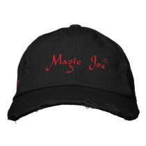 Magic Joe(R) Hat 2 embroidered hats by jediknight3617 Magic Joe(R) Hat 2 embroidered hats
