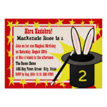 Magic Me Birthday Custom Announcements
