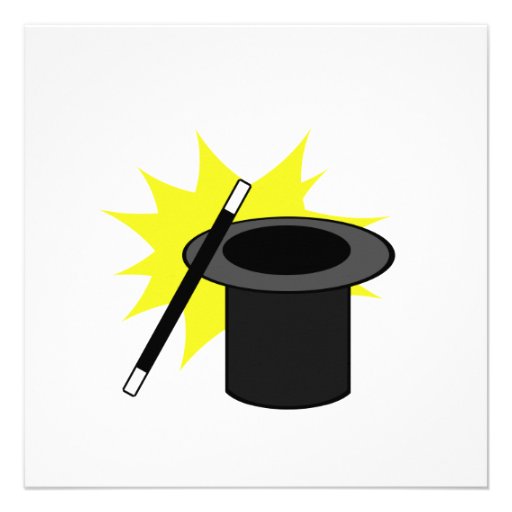 Magic Me Birthday Invite