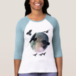 Magic Moon & Flying Ravens Wildlife Shirt