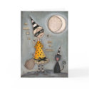 Magic Moon - Greeting Card by DudaDaze Magic Moon - Greeting Card