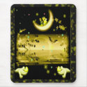 Magic Moon Mousepad by elenaind Magic Moon Mousepad