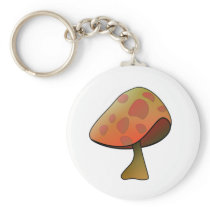 Magic Mushroom Keychain
