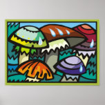 Magic Mushrooms Poster