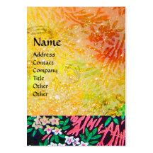 MAGIC MYRTLE / Sparkling Gold Reflections Business Card