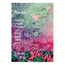 MAGIC MYRTLE / Sparkling Gold Reflections Business Card