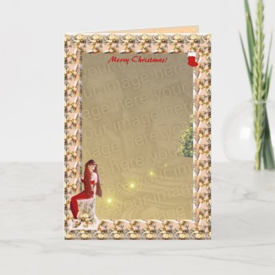 Magic of Christmas. Template #2 Greeting Cards by Occitania