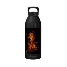Magic of fire drinking bottle